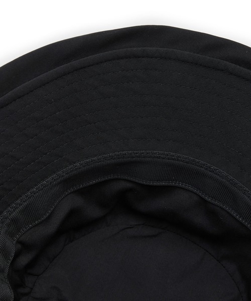 ROPE' PICNIC(ロペピクニック)の「ロゴ刺繍バケットハット/撥水加工(ハット・レディース・キナリ/ピンク系その他2/ブラック・FREE)」の6枚目の写真