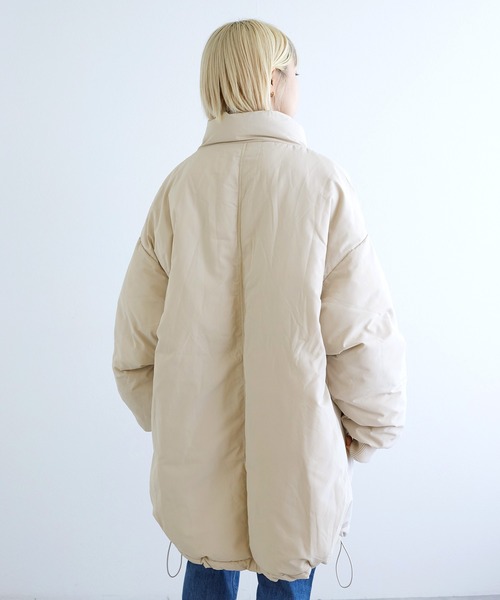 w closet(ダブルクローゼット)の「モンスターダウン(ダウンジャケット/コート・レディース・ブラック/オフホワイト・FREE)」の14枚目の写真