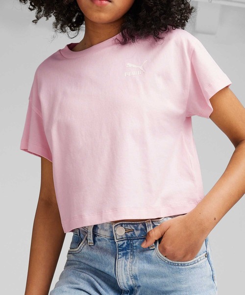 新品同様 プーマ PUMA ULTRAspunピンク Tシャツ Sサイズ