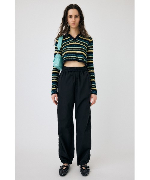 MOUSSY（マウジー）の「CODE NYLON パンツ（その他パンツ・レディース・ブルー/ブラック/グレー・2/1）」の4枚目の写真