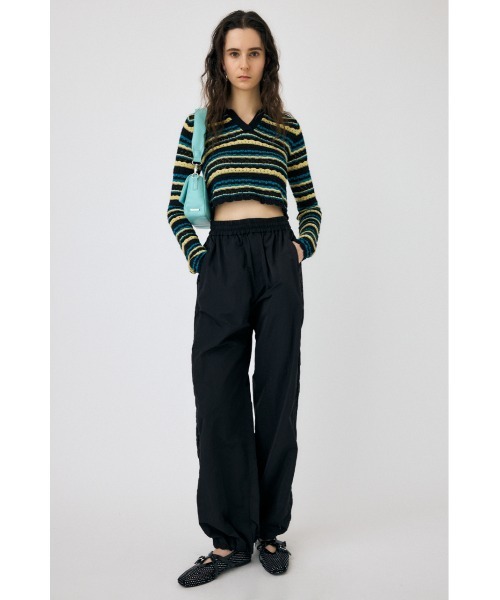 MOUSSY（マウジー）の「CODE NYLON パンツ（その他パンツ・レディース・ブルー/ブラック/グレー・2/1）」の5枚目の写真