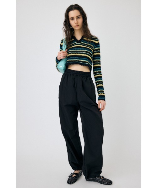 MOUSSY（マウジー）の「CODE NYLON パンツ（その他パンツ・レディース・ブルー/ブラック/グレー・2/1）」の6枚目の写真