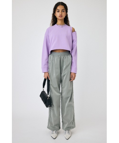 MOUSSY（マウジー）の「CODE NYLON パンツ（その他パンツ・レディース・ブルー/ブラック/グレー・2/1）」の22枚目の写真