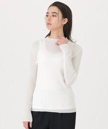 CAST: | 【着回し抜群】シアーニットタートル(ニット/セーター)