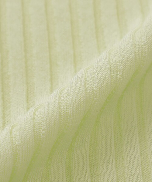 CAST:（キャストコロン）の「【着回し抜群】シアーニットタートル（ニット/セーター・レディース・グリーン/ブラック/オフホワイト・M）」の15枚目の写真