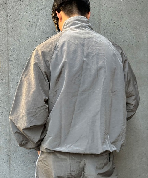 CIAOPANIC(チャオパニック)の「【ユニセックス】ナイロントラックジャケット(ナイロンジャケット・レディース・ブラック/ブルー/グレー・FREE)」の21枚目の写真