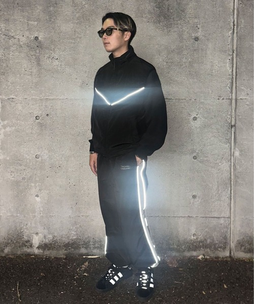 CIAOPANIC(チャオパニック)の「【ユニセックス】ナイロントラックジャケット(ナイロンジャケット・レディース・ブラック/ブルー/グレー・FREE)」の16枚目の写真