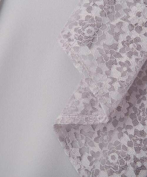 PROPORTION BODY DRESSING（プロポーションボディドレッシング）の「レースディティールブラウス / 1214110201（シャツ/ブラウス・レディース・グレー/ブルー/ホワイト系その他・SMALL/MEDIUM）」の17枚目の写真
