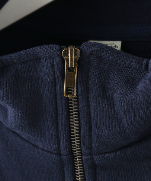 SPORTY&RICH（スポーティアンドリッチ）の「【SPORTY&RICH / スポーティアンドリッチ】JFK QUARTER ZIP（スウェット・メンズ・ネイビー・MEDIUM/SMALL/LARGE）」の6枚目の写真