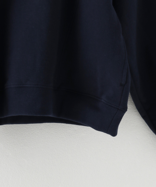 SPORTY&RICH（スポーティアンドリッチ）の「【SPORTY&RICH / スポーティアンドリッチ】JFK QUARTER ZIP（スウェット・メンズ・ネイビー・MEDIUM/SMALL/LARGE）」の7枚目の写真