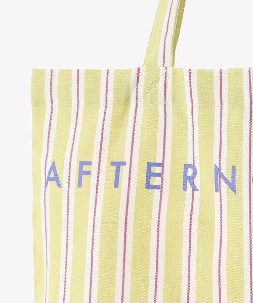 ストライプトートバッグM（トートバッグ）｜Afternoon Tea