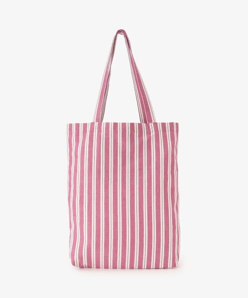 Afternoon Tea(アフタヌーンティー)の「ストライプトートバッグM(トートバッグ・レディース・ブルー/ピンク/グリーン/オレンジ・ONE SIZE)」の15枚目の写真