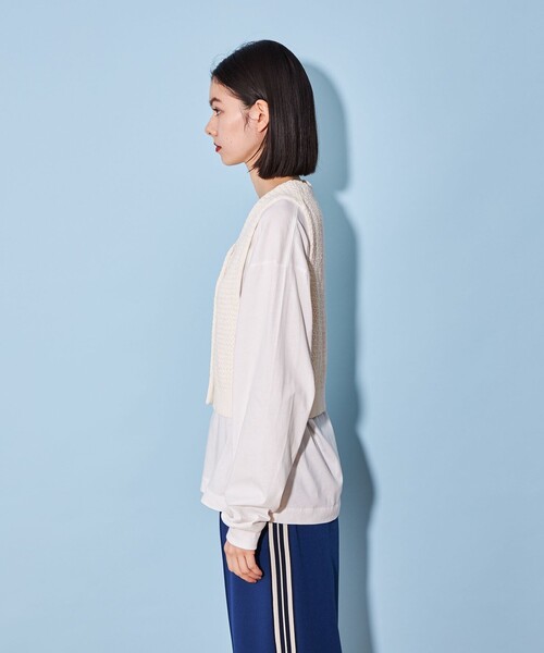 CITEN シテン ベスト 2way ショートベスト タグ付き 新品 CITEN（シテン）の「＜CITEN（シテン）＞フロントオープン