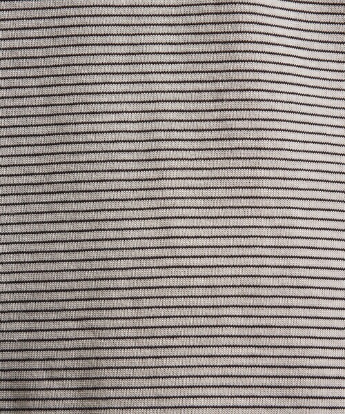 MONKEY TIME（モンキータイム）の「＜VATANLOOP × monkey time＞ ボーダー ロングスリーブ Tシャツ（Tシャツ/カットソー・メンズ・ブラック/ダークブラウン・S/M/L/XL）」の16枚目の写真