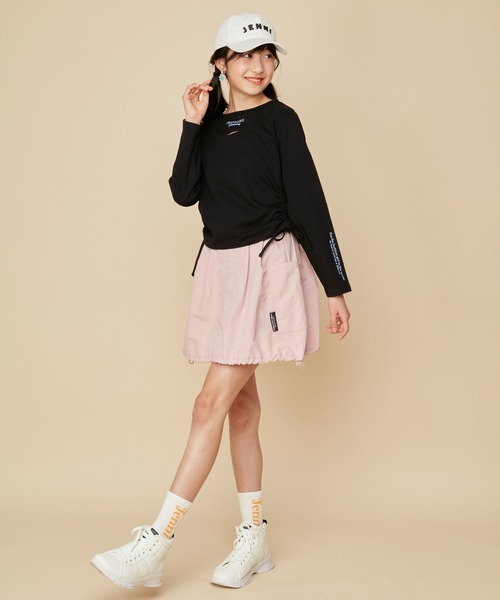 JENNI love(ジェニィラブ)の「アクティブシャカシャカスカパン(その他パンツ・キッズ・ブラック/ピンク/アイボリー・160cm/150cm/140cm/130cm)」の8枚目の写真