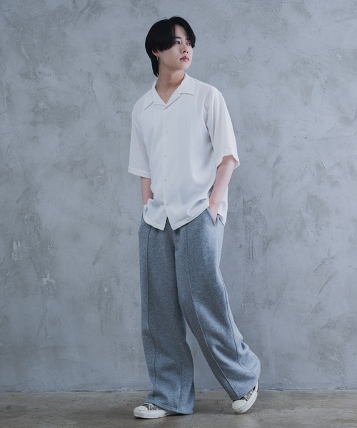 AROUND FLAVA（アラウンドフラバ）の「oversized heart sheer shirt / オーバーサイズ ハート シアーシャツ（シャツ/ブラウス・メンズ・ホワイト/ブラック・SMALL/MEDIUM/LARGE）」の20枚目の写真