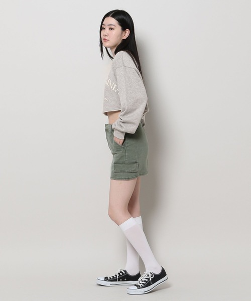 3.3 Field Trip (3.3フィールドトリップ)の「3.3 Field Trip/ロゴタンタケプルオーバー(ウラケ) 2107697(Tシャツ/カットソー・レディース・ライトグレー/グレー/ネイビー・FREE)」の22枚目の写真