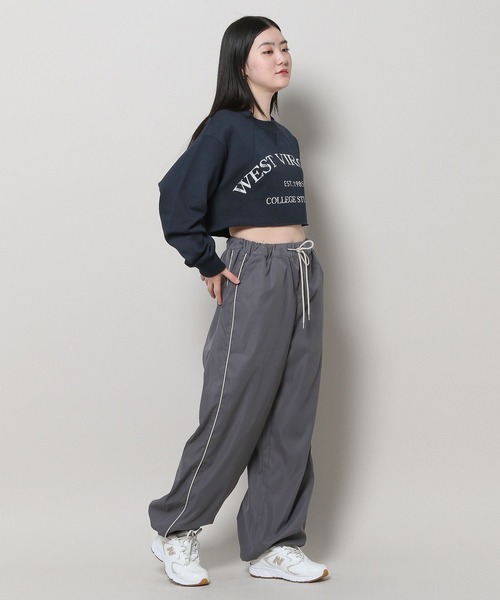 3.3 Field Trip (3.3フィールドトリップ)の「3.3 Field Trip/ロゴタンタケプルオーバー(ウラケ) 2107697(Tシャツ/カットソー・レディース・ライトグレー/グレー/ネイビー・FREE)」の15枚目の写真