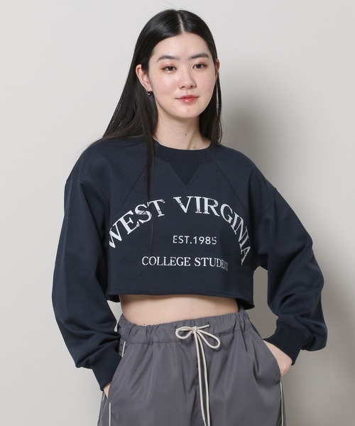 3.3 Field Trip (3.3フィールドトリップ)の「3.3 Field Trip/ロゴタンタケプルオーバー(ウラケ) 2107697(Tシャツ/カットソー・レディース・ライトグレー/グレー/ネイビー・FREE)」の17枚目の写真