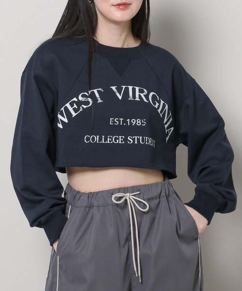 3.3 Field Trip (3.3フィールドトリップ)の「3.3 Field Trip/ロゴタンタケプルオーバー(ウラケ) 2107697(Tシャツ/カットソー・レディース・ライトグレー/グレー/ネイビー・FREE)」の20枚目の写真