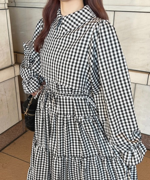 apres jour（アプレジュール）の「アソートティアードワンピース