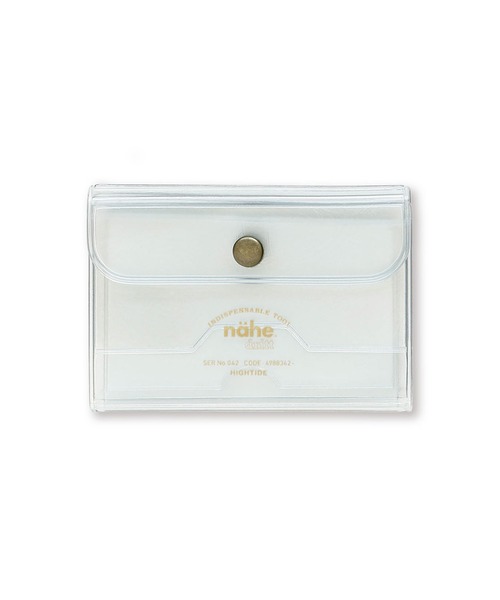 Nahe(ネーエ)の「nahe ネーエ カードケース 定期 名刺入れ クリア 三つ折り(カードケース・レディース・クリア/グレー系その他/ブラウン系その他・FREE)」の10枚目の写真