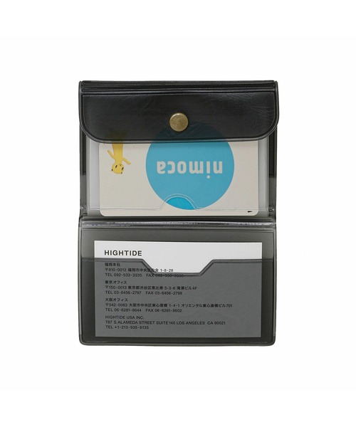 Nahe(ネーエ)の「nahe ネーエ カードケース 定期 名刺入れ クリア 三つ折り(カードケース・レディース・クリア/グレー系その他/ブラウン系その他・FREE)」の4枚目の写真