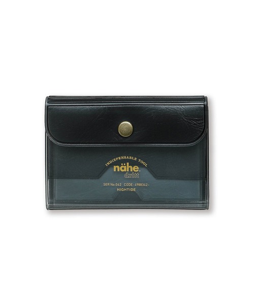 nahe ネーエ カードケース 定期 名刺入れ クリア 三つ折り（カード