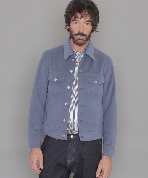 【ultrasuede】エンジニアジャケット（ブルゾン）｜MACKINTOSH LONDON（マッキントッシュ ロンドン）