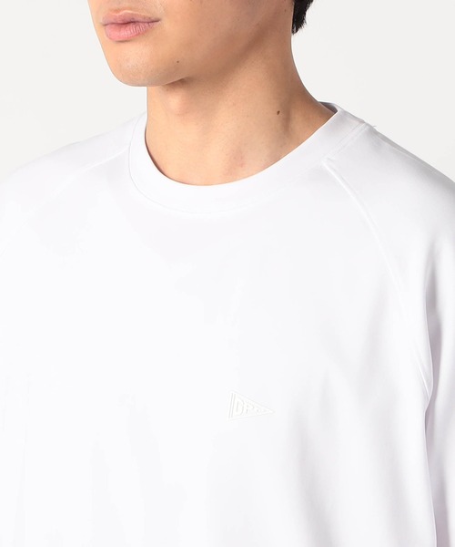 Grand PARK（グランドパーク）の「圧縮マイクロカノコラグランＴシャツ（Tシャツ/カットソー・メンズ・ホワイト/ネイビー/ブラック・MEDIUM/LARGE/X-LARGE）」の7枚目の写真