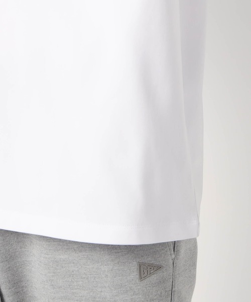 Grand PARK（グランドパーク）の「圧縮マイクロカノコラグランＴシャツ（Tシャツ/カットソー・メンズ・ホワイト/ネイビー/ブラック・MEDIUM/LARGE/X-LARGE）」の9枚目の写真