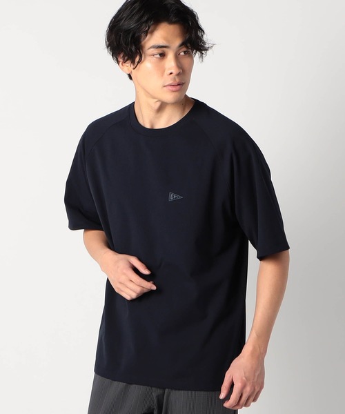 Grand PARK（グランドパーク）の「圧縮マイクロカノコラグランＴシャツ（Tシャツ/カットソー・メンズ・ホワイト/ネイビー/ブラック・MEDIUM/LARGE/X-LARGE）」の14枚目の写真