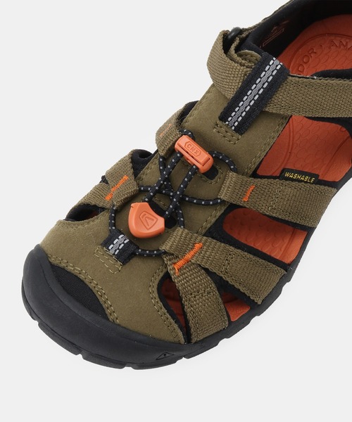 KEEN（キーン）の「【KIDS】【KEEN/キーン】シーキャンプツーCNX（サンダル・キッズ・カーキ・18/19.5/20/21）」の5枚目の写真
