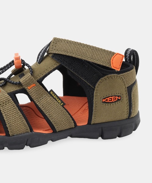 KEEN（キーン）の「【KIDS】【KEEN/キーン】シーキャンプツーCNX（サンダル・キッズ・カーキ・18/19.5/20/21）」の8枚目の写真