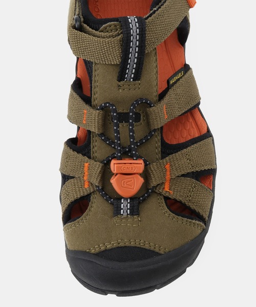 KEEN（キーン）の「【KIDS】【KEEN/キーン】シーキャンプツーCNX（サンダル・キッズ・カーキ・18/19.5/20/21）」の11枚目の写真