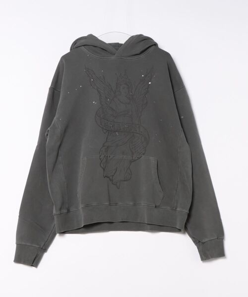 SOMEIT(サミット)の「SOMEIT/サミット/1714 VINTAGE HOODIE(パーカー・メンズ・グレー・L/XL/M)」の4枚目の写真