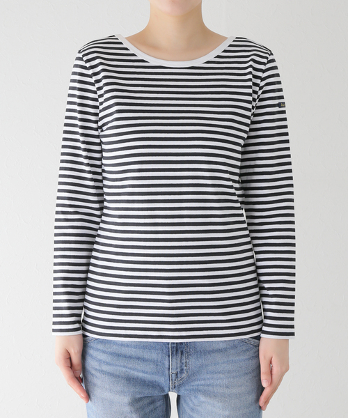 IENA LA BOUCLE(イエナラブークル)の「【LE MINOR/ルミノア 】MADEMOISELLE U カットソー(Tシャツ/カットソー・レディース・ブラック/パープル・FREE)」の22枚目の写真