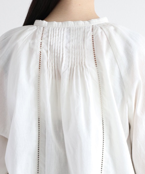 cepo（セポ）の「インド綿 フリンジボレロブラウス（シャツ/ブラウス・レディース・パープル/ブラック/オフホワイト・M）」の22枚目の写真