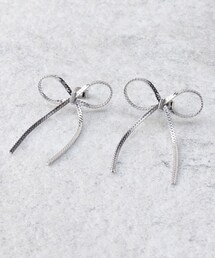 OPAQUE.CLIP | ◆メタルリボンピアス(ピアス（両耳用）)