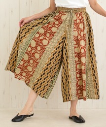 salle de bal（サルデバル）の「CHIC BLOCK PRINT / シックブロック パンツ イージーパンツ TCI（その他パンツ）」