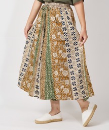 salle de bal（サルデバル）の「CHIC BLOCK PRINT / シックブロック パンツ イージーパンツ TCI（その他パンツ）」