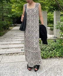 クロシェロングワンピース《手洗い可能》