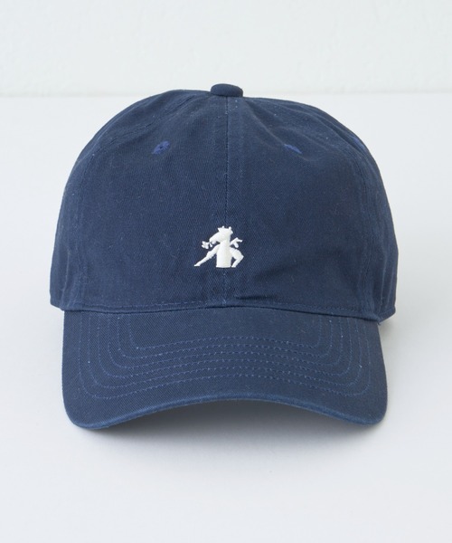 GEVACO（ゲバコ）の「【GEVACO / ゲバコ】 ツイル刺繍ロゴウォッシュ加工キャップ（キャップ・レディース・ベージュ/ネイビー/レッド/ライム/ブルー・FREE）」の9枚目の写真