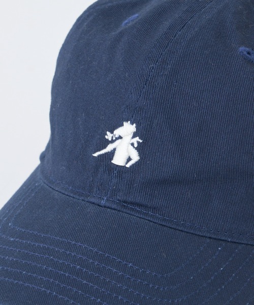 GEVACO（ゲバコ）の「【GEVACO / ゲバコ】 ツイル刺繍ロゴウォッシュ加工キャップ（キャップ・レディース・ベージュ/ネイビー/レッド/ライム/ブルー・FREE）」の8枚目の写真