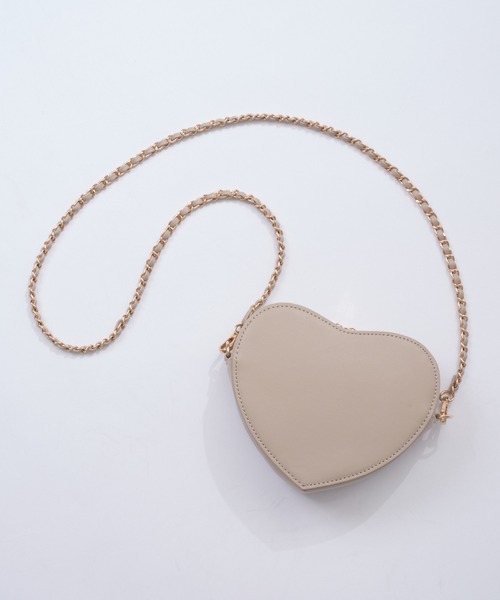 one after another NICE CLAUP（ワンアフターアナザーナイスクラップ）の「アソートハートショルダーバッグ（ショルダーバッグ・レディース・ブラック系その他/ブラック/ベージュ系その他/ピンク・FREE）」の19枚目の写真