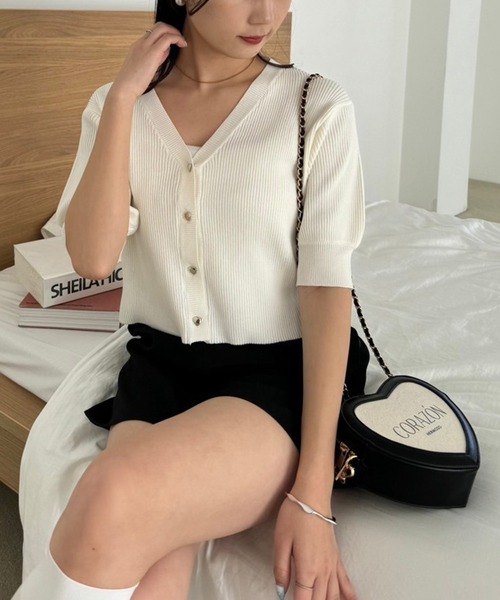 one after another NICE CLAUP（ワンアフターアナザーナイスクラップ）の「アソートハートショルダーバッグ（ショルダーバッグ・レディース・ブラック系その他/ブラック/ベージュ系その他/ピンク・FREE）」の13枚目の写真