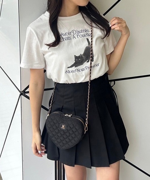 one after another NICE CLAUP（ワンアフターアナザーナイスクラップ）の「アソートハートショルダーバッグ（ショルダーバッグ・レディース・ブラック系その他/ブラック/ベージュ系その他/ピンク・FREE）」の17枚目の写真