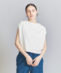 BEAUTY&YOUTH UNITED ARROWS | タックショルダー フレンチスリーブカットソー(Tシャツ/カットソー)