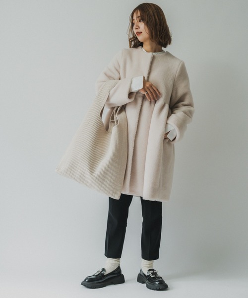 Rename（リネーム）の「Rename ヌビ マルシェバッグ ヌビバッグ トートバッグ 丸洗いOK（ショルダーバッグ・レディース・クリーム/ライトグレー/ブラック/アイボリー・FREE）」の18枚目の写真