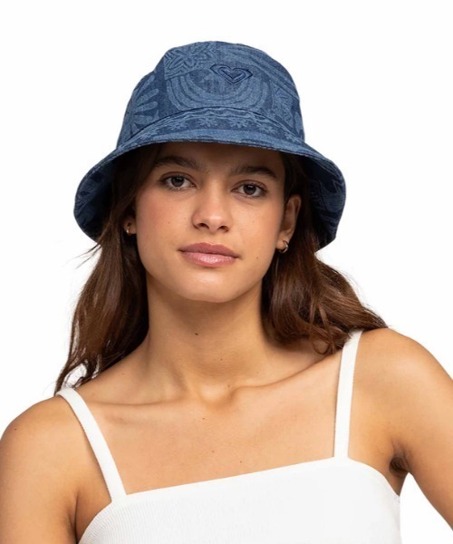 ROXY(ロキシー)の「FLOWER BUS BUCKET HA/ロキシーバケハ(バケットハット)(ハット・レディース・ブルー・M/L)」の6枚目の写真
